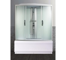 Душевая кабина River NARA 150х80 матовое стекло, профиль хром матовый