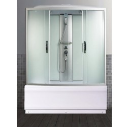 Душевая кабина River NARA 170х80 матовое стекло, профиль хром матовый