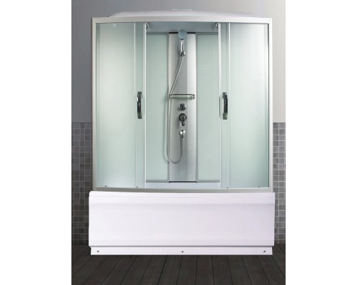 Душевая кабина River NARA 170х80 матовое стекло, профиль хром матовый