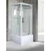 Душевая кабина River TANA 90х90 матовое стекло, профиль хром матовый