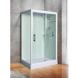 Душевая кабина River TANA 120х90 матовое стекло, профиль хром матовый