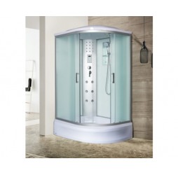 Душевая кабина River DUNAY 120х90 матовое стекло, профиль хром матовый,левая