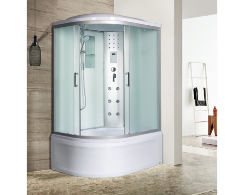 Душевая кабина River DUNAY 120х90 матовое стекло, профиль хром матовый, правая