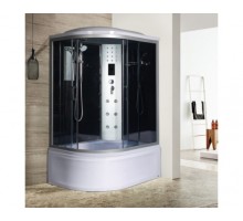 Душевая кабина River DUNAY 120х90 тонированное стекло, профиль хром матовый, правая