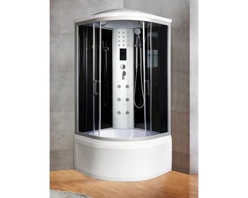 Душевая кабина River DUNAY 90х90 матовое стекло, профиль хром матовый