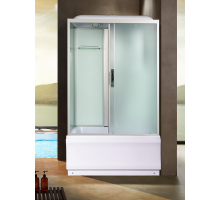 Душевая кабина River VITIM 120х80 матовое стекло, профиль хром матовый