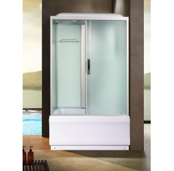 Душевая кабина River VITIM 120х80 матовое стекло, профиль хром матовый