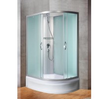 Душевая кабина River NARA Б/К 90х70 без крыши, матовое стекло, профиль хром матовый, левая