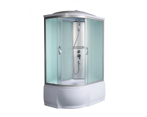 Душевая кабина River NARA 120х90 матовое стекло, профиль хром матовый, правая