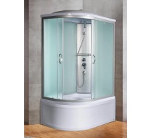 Душевая кабина River NARA 120х90 матовое стекло, профиль хром матовый, правая