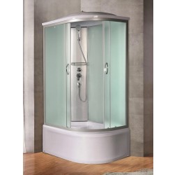 Душевая кабина River NARA XL 120х90 матовое стекло, профиль хром матовый, левая