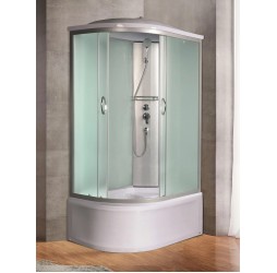 Душевая кабина River NARA XL 120х80 матовое стекло, профиль хром матовый, правая