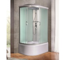 Душевая кабина River NARA XL 110х80 матовое стекло, профиль хром матовый, правая