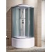 Душевая кабина River NARA XL 100х100 матовое стекло, профиль хром матовый