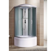 Душевая кабина River NARA XL 80х80 матовое стекло, профиль хром матовый