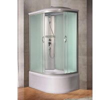 Душевая кабина River NARA XL 100х80 матовое стекло, профиль хром матовый, левая