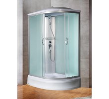 Душевая кабина River NARA 100х70 матовое стекло, профиль хром матовый, левая