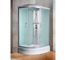 Душевая кабина River NARA 100х70 матовое стекло, профиль хром матовый, правая
