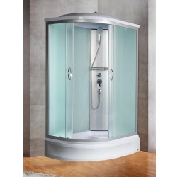 Душевая кабина River NARA 100х70 матовое стекло, профиль хром матовый, правая