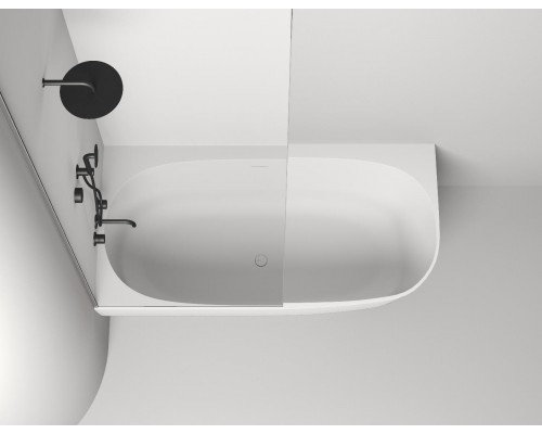 Ванна пристенная угловая Salini S-Sense  Глянцевое SOFIA 1700x850мм I 102515G