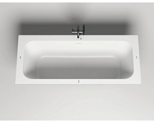 Ванна встраиваемая Salini S-Sense Матовое ORLANDA 1804x800мм I 103312M