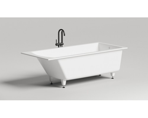 Ванна встраиваемая Salini S-Stone Матовое CASCATA 1698x747мм I 104123M
