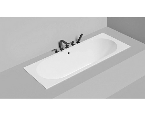 Ванна встраиваемая Salini S-Stone Матовое ORNELLA 1800x800мм I 103421M