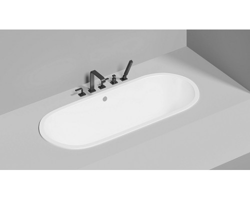 Ванна встраиваемая Salini S-Stone Матовое ORNELLA 1800x800мм I 103421M