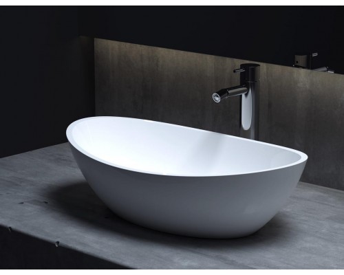 Раковина накладная Salini S-Stone Матовое NOEMI 555x340мм I 1101203SM