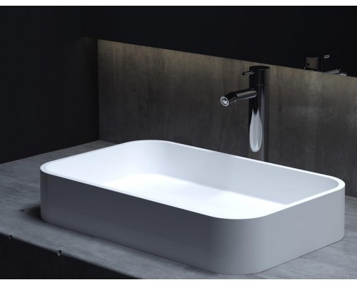 Раковина накладная Salini S-Stone Матовое CALLISTA 540x345мм I 1101204SM
