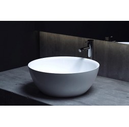 Раковина накладная Salini S-Stone Матовое ALDA  425x425мм I 1102210M Раковина накладная Salini S-Stone Матовое ALDA  425x425мм I 1102210M