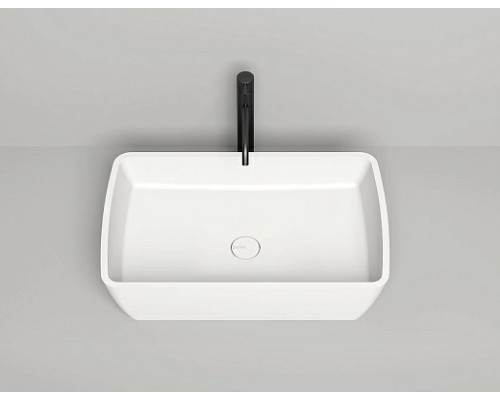 Раковина накладная Salini S-Stone Матовое GLORIA 650x400мм I 1102212M