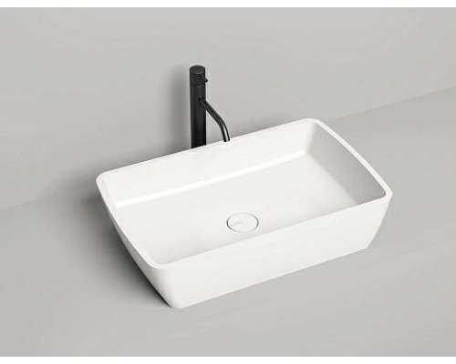 Раковина накладная Salini S-Stone Матовое GLORIA 650x400мм I 1102212M