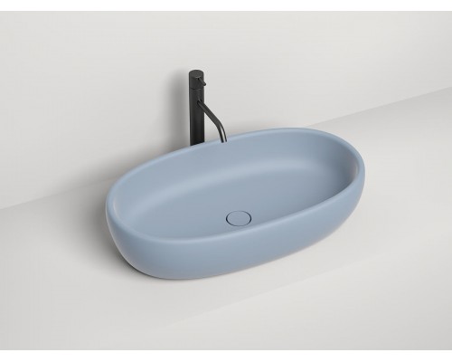Раковина накладная Salini S-Stone Матовое LUCE 690x395мм I 110721M