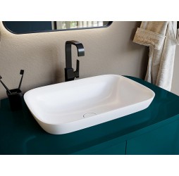 Раковина полувстраиваемая Salini S-Stone Матовое MAREA 598x398мм I 1802202M Раковина полувстраиваемая Salini S-Stone Матовое MAREA 598x398мм I 1802202M