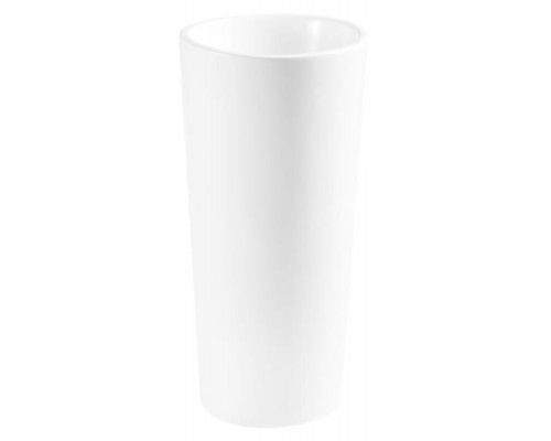 Умывальник напольный без перелива Holbi Andromeda 440*440*840 белый глянец (c образца)