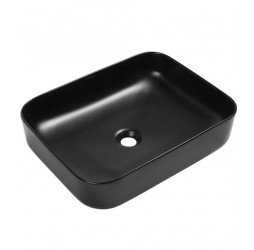 Умывальник накладной Santi Line SL-1010MB 480*370*130 черный матовый