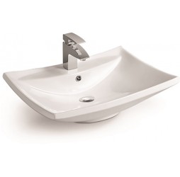 Умывальник накладной Santi Line SL-1015 605*455*180 белый глянец