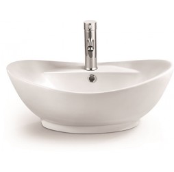 Умывальник накладной Santi Line SL-1022 590*390*210 белый глянец