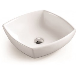 Умывальник накладной Santi Line SL-1044 420*420*135 белый глянец