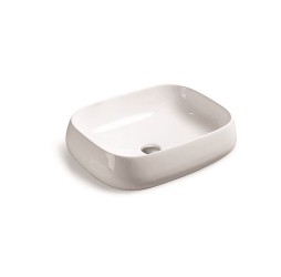 Умывальник накладной Santi Line SL-1045 560*420*145 белый глянец