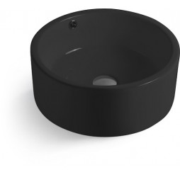 Умывальник накладной Santi Line SL-1057MB 410*410*160 черный матовый