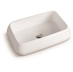 Умывальник накладной Santi Line SL-1061 600*400*155 белый глянец