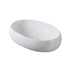 Умывальник накладной Santi Line SL-1074 585х400х150 белый глянец