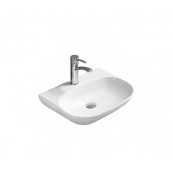 Умывальник накладной / подвесной Santi Line SL-2005 500*385*120 белый глянец
