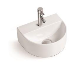 Умывальник накладной / подвесной Santi Line SL-2007 305*255*120 белый глянец