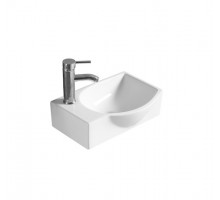 Умывальник накладной / подвесной Santi Line SL-2018R 405*280*140 белый глянец