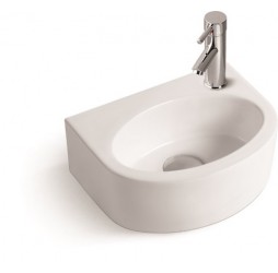 Умывальник накладной / подвесной Santi Line SL-2019 315*240*120 белый глянец