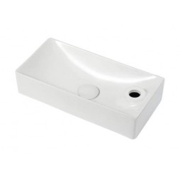 Умывальник накладной / подвесной Santi Line SL-2023L 435*210*98белый глянец