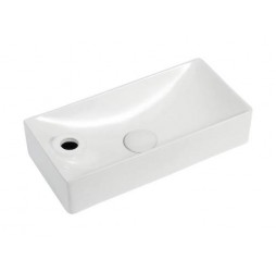 Умывальник накладной / подвесной Santi Line SL-2023R 435*210*98 белый глянец
